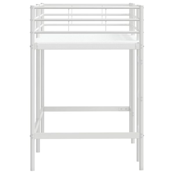 Легло на двуетажно легло за деца Бяло 90 x 190 cm