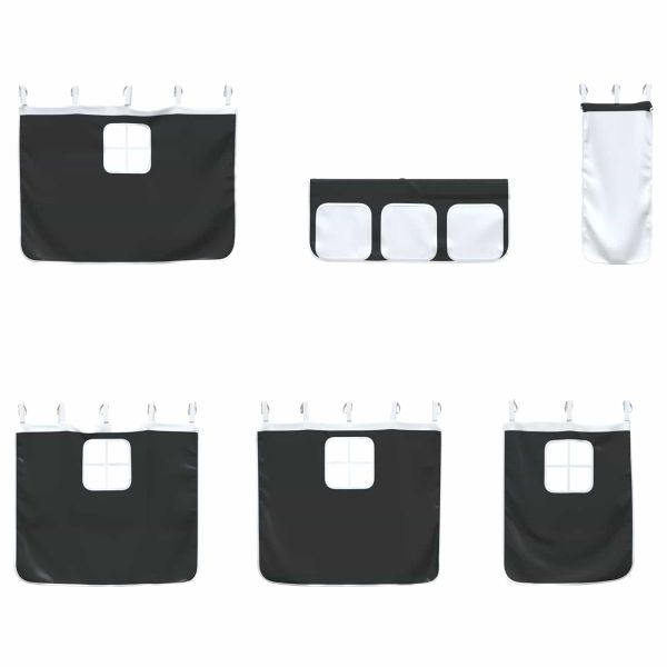 Бял и черен 75 x 190 cm