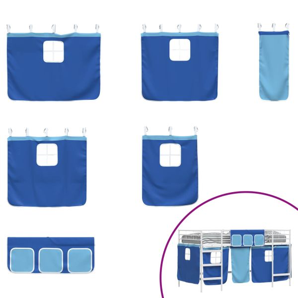 Бял и син 90 x 201 см