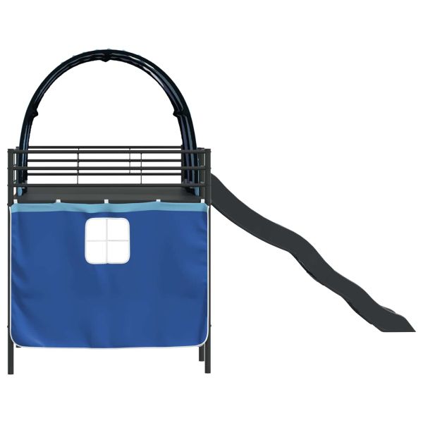 Черен и син 90 x 201 см