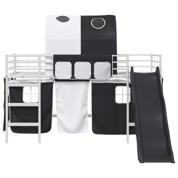 Бял и черен 80 x 201 см