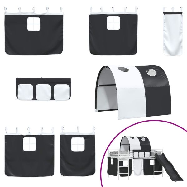 Бял и черен 80 x 201 см