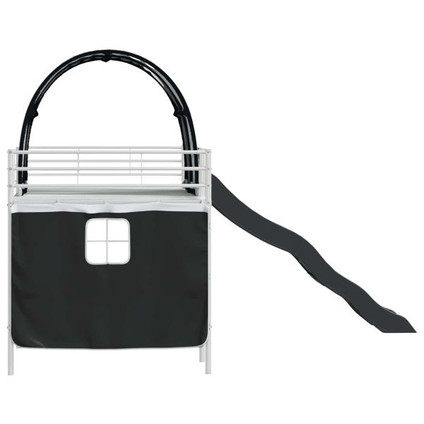 Бял и черен 90 x 201 см