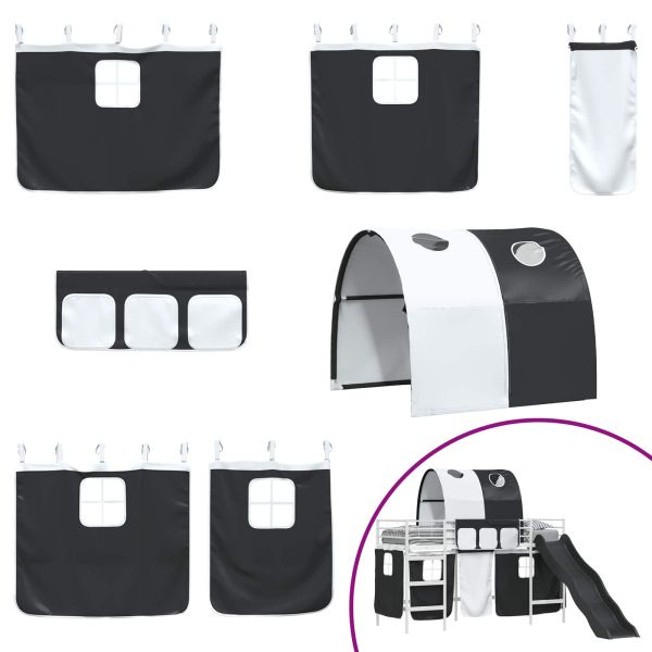 Бял и черен 99,5 x 190 см