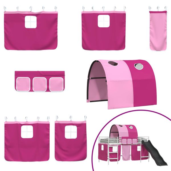 Бяло и розово 80 x 201 см