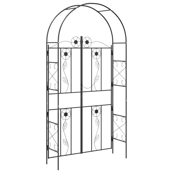 Градинска арка Едноцветен Черно