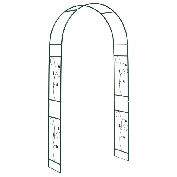 Градинска арка Флорален Зелен 115 x 37 x 231 см