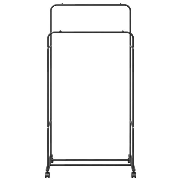 Държач за дрехи Едноцветен Черно