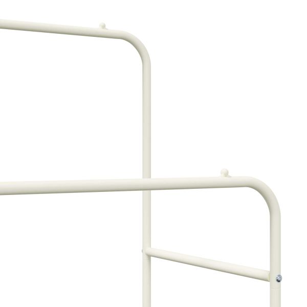 Държач за дрехи Едноцветен Бяло