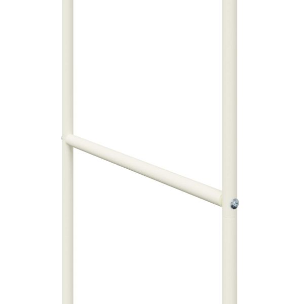 Държач за дрехи Едноцветен Бяло