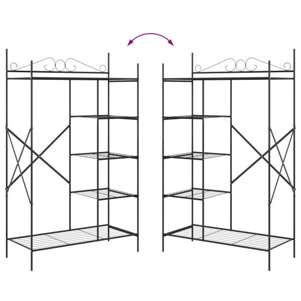 Отворен Гардероб Едноцветен