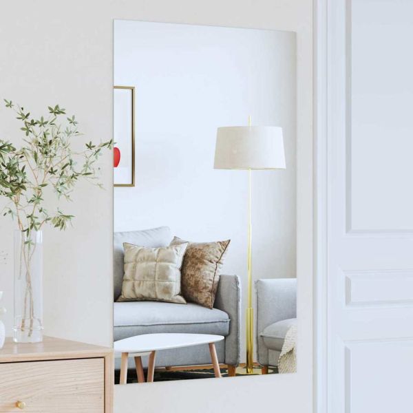 Стенни огледала Правоъгълна 100 x 60 cm закалено стъкло