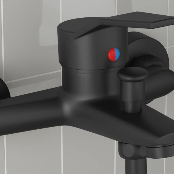 Смесител за душ Черно G 1 / 2 инча