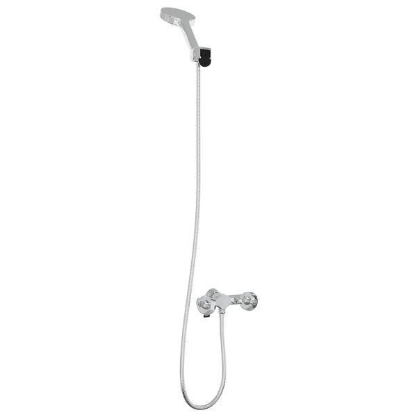 Комплект душова глава Хром G 1 / 2 инча Месинг