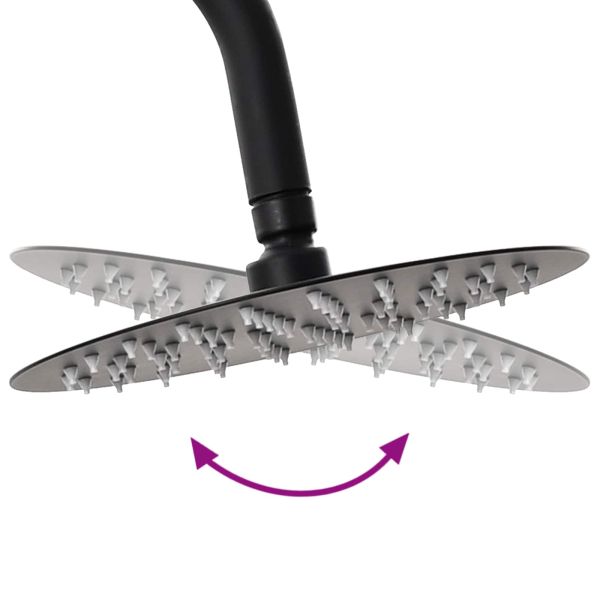 Душ система Черно 45 x 20 x 96 см Лят месинг, Sus201 и ABS