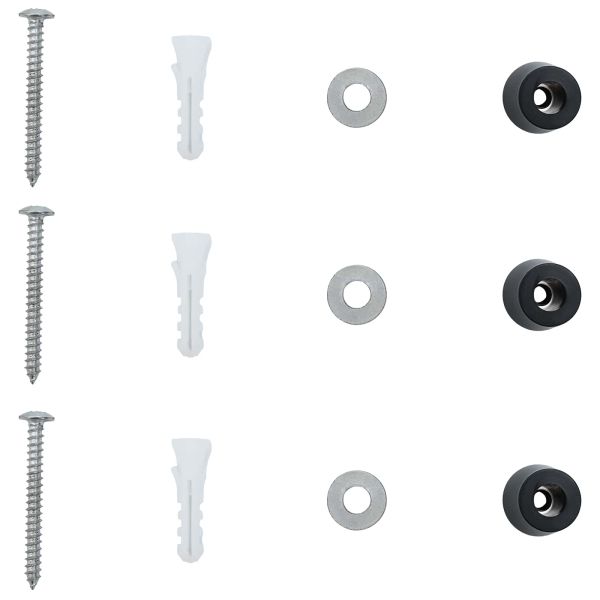 Стенно монтирана пощенска кутия с врата Зелен 29 x 13 x 41 см