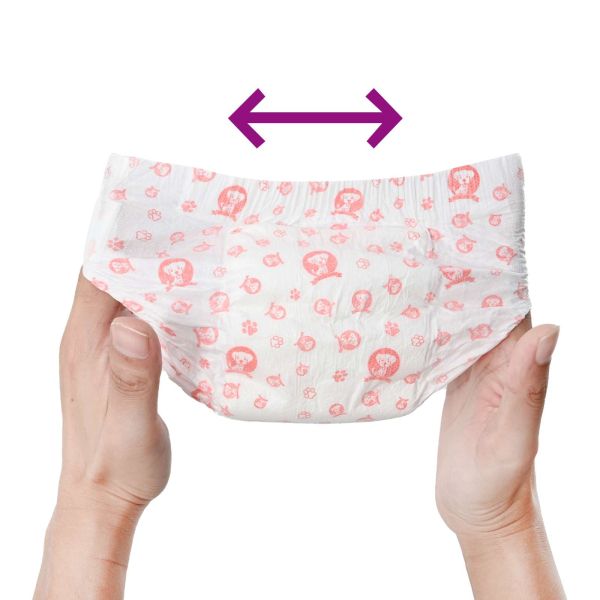 Еднократна дамска пелена за кучета 50 pcs Бяло XL