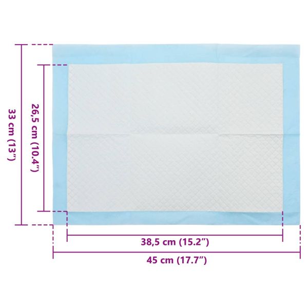 Подложка за тренировка на домашни любимци 50 pcs 45 x 33 cm