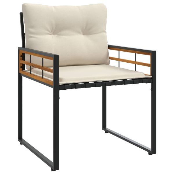 Комплект за външни мебели с възглавница 4 pcs Крем