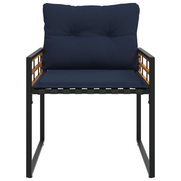 Комплект за външни мебели с възглавница 4 pcs Нейви