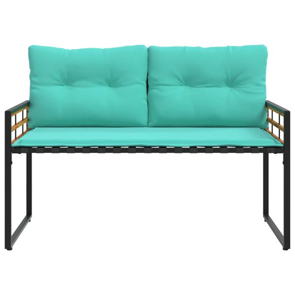 Комплект за външни мебели с възглавница 4 pcs Тюркоаз