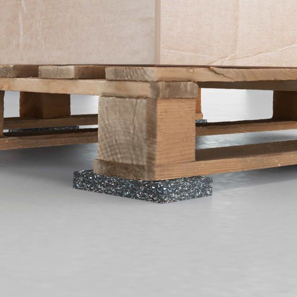 Гумена валяк Черно 200 x 5 x 0,6 см Каучук