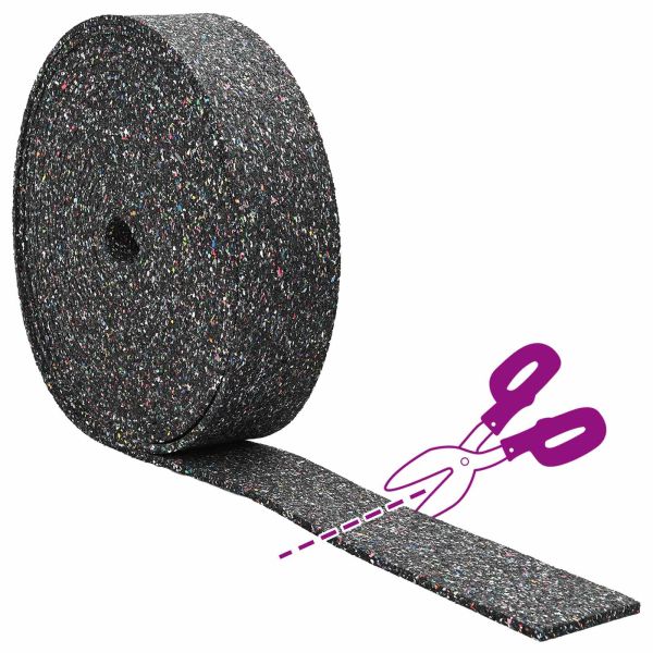 Гумена валяк Черно Каучук