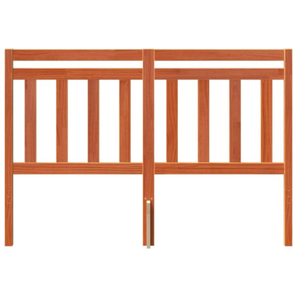 Облегалка за глава Кафяво с восъчно покритие 165,5 x 100 cm