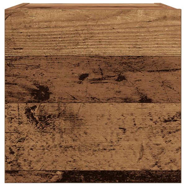 ТВ шкаф Старо дърво 30,5 x 30 x 30 см Инженерно дърво