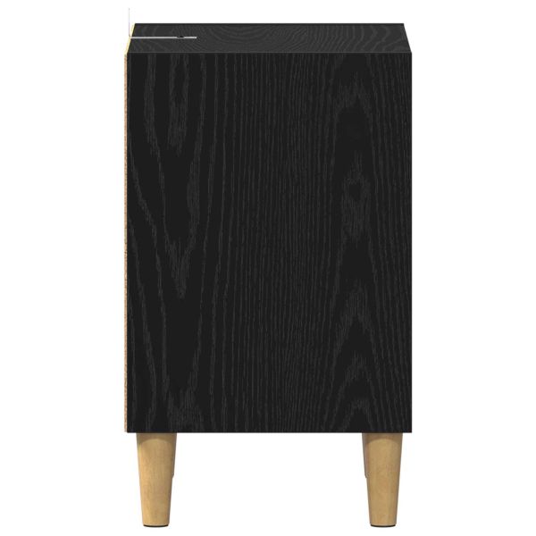 Шкаф за легло Черния дъб 40 x 30 x 50 cm Инженерно дърво