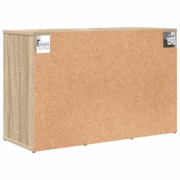 Шкаф за обувки Сонома дъб 77,5 x 30 x 51 см Инженерно дърво