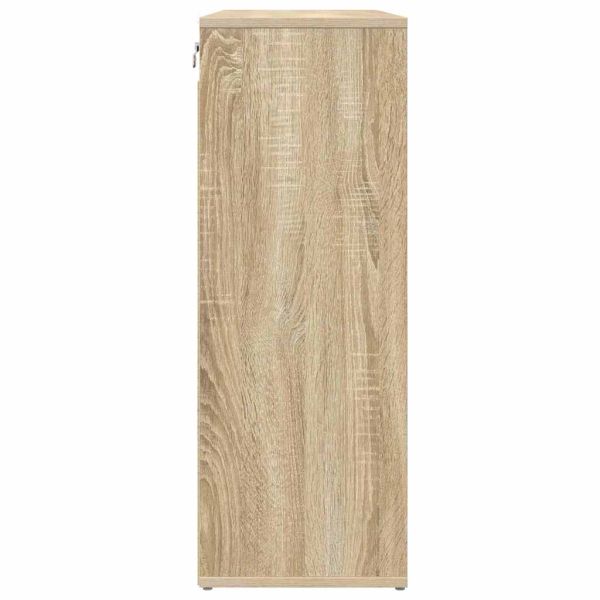 Шкаф за обувки Сонома дъб 77,5 x 30 x 83,5 см Инженерно дърво
