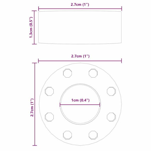 Футболни Бъмпери за Маса 16 pcs Черно 3,3 x 2,8 x 1 см