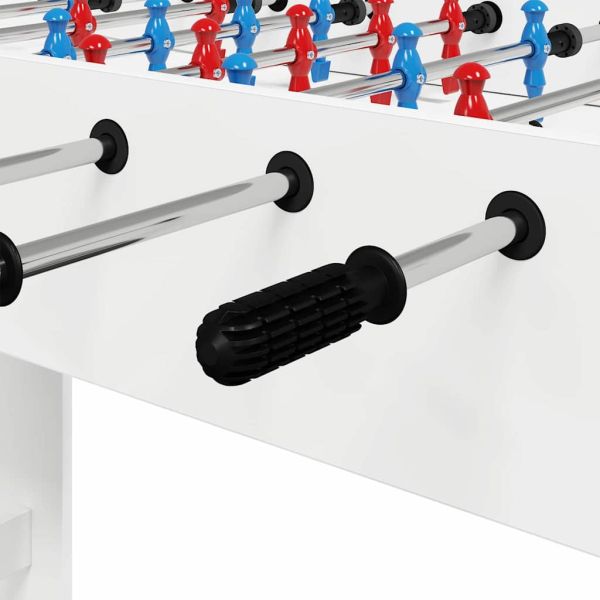 Дръжки за маси за футбол 10 pcs Черно 2,8 x 2,8 x 9,3 см