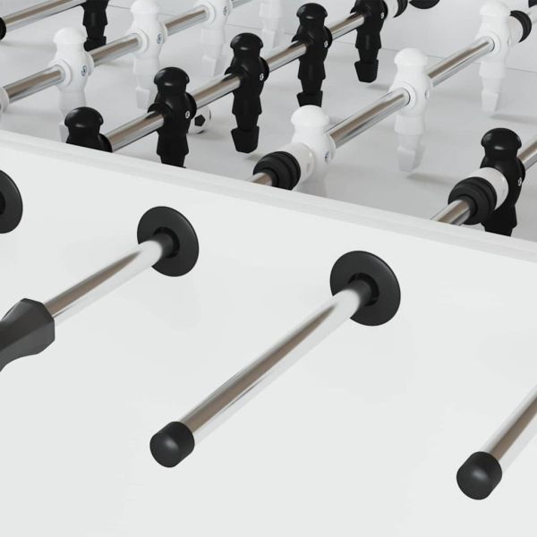 Лагери за футболна маса 10 pcs Черно 3 x 3 x 1,4 см Пластмаса