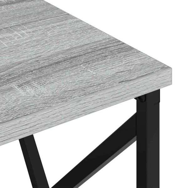 Нощен шкаф Сив Сонома 40 x 31 x 60 см Инженерно дърво