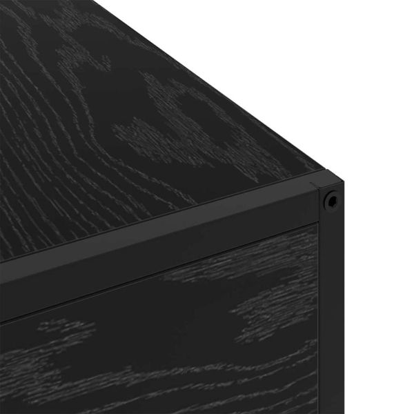 Нощен шкаф Черния дъб 40 x 27 x 76 см Инженерно дърво