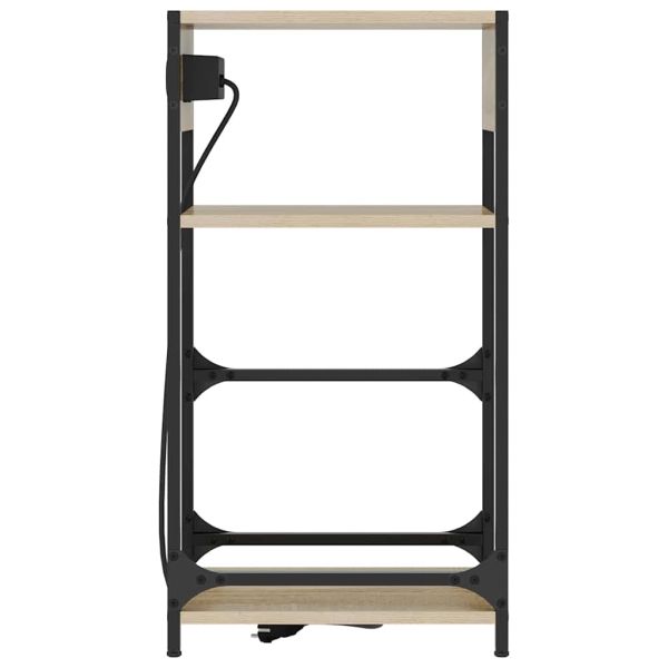 Нощен шкаф Сонома дъб 40 x 27 x 76 см Инженерно дърво