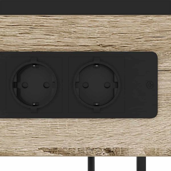 Нощен шкаф Сонома дъб 40 x 27 x 76 см Инженерно дърво