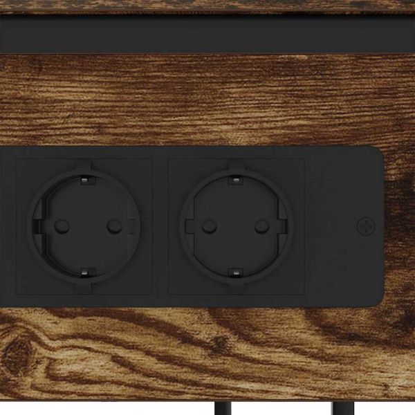 Нощен шкаф Димян дъб 41 x 28 x 76 см Инженерно дърво