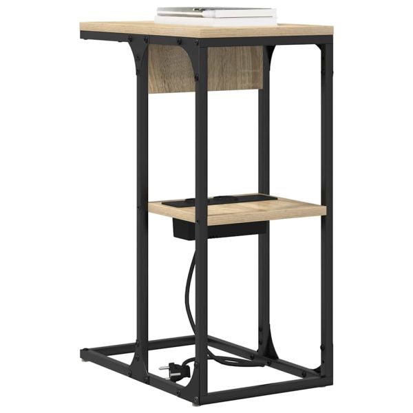 Нощен шкаф Сонома дъб 41,5 x 26 x 60,5 см Инженерно дърво