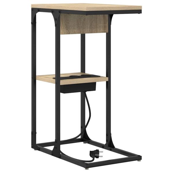 Нощен шкаф Сонома дъб 41,5 x 26 x 60,5 см Инженерно дърво