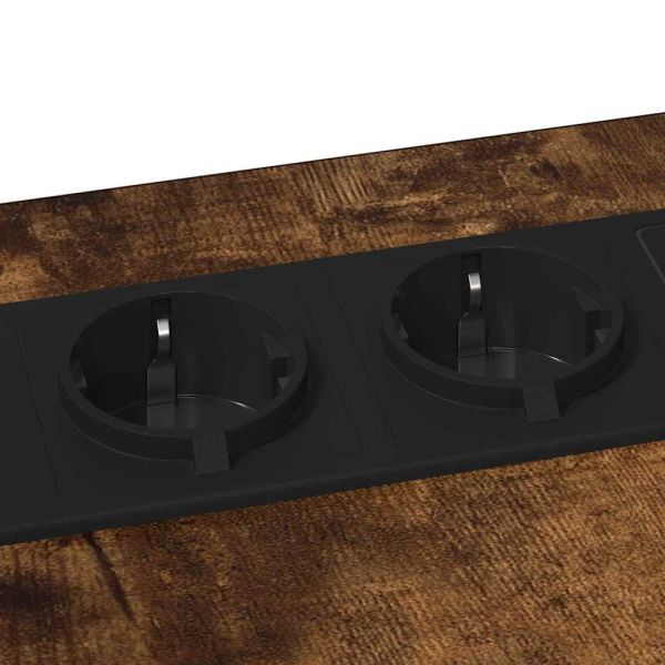 Нощен шкаф Димян дъб 41,5 x 26 x 60,5 см Инженерно дърво