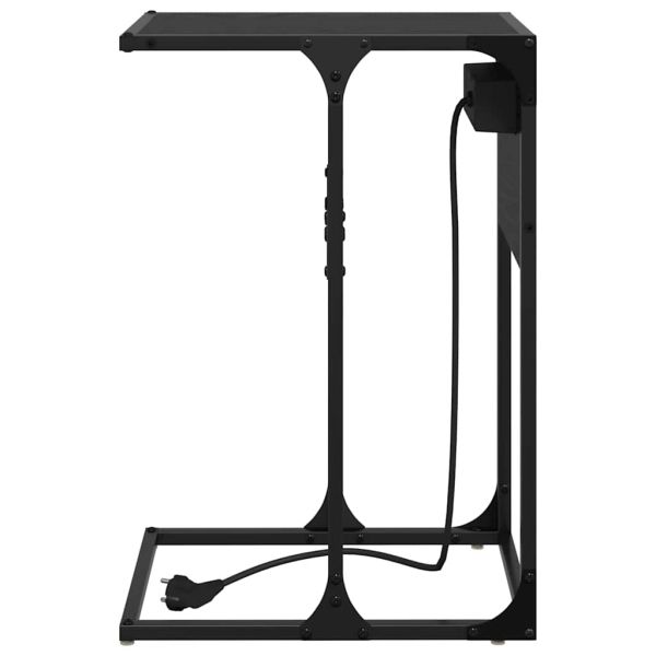 Нощен шкаф Черния дъб 41,5 x 26 x 60,5 см Инженерно дърво