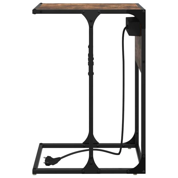 Нощен шкаф Димян дъб 41,5 x 26 x 60,5 см Инженерно дърво