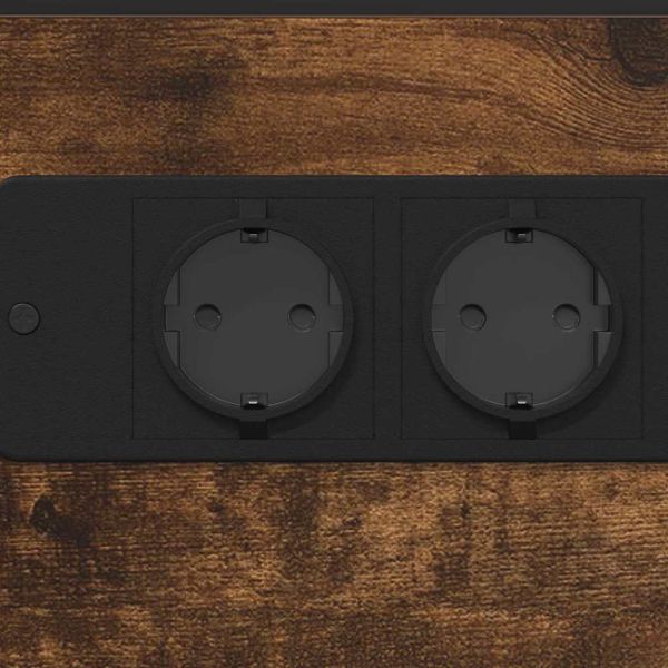 Нощен шкаф Димян дъб 41,5 x 26 x 60,5 см Инженерно дърво