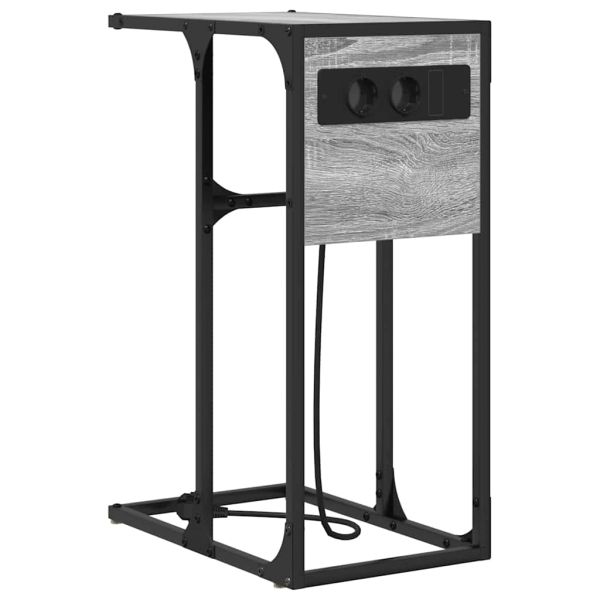 Нощен шкаф Сив Сонома 41,5 x 26 x 60,5 см Инженерно дърво