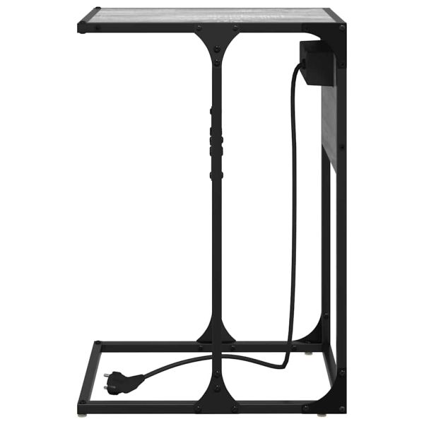 Нощен шкаф Сив Сонома 41,5 x 26 x 60,5 см Инженерно дърво