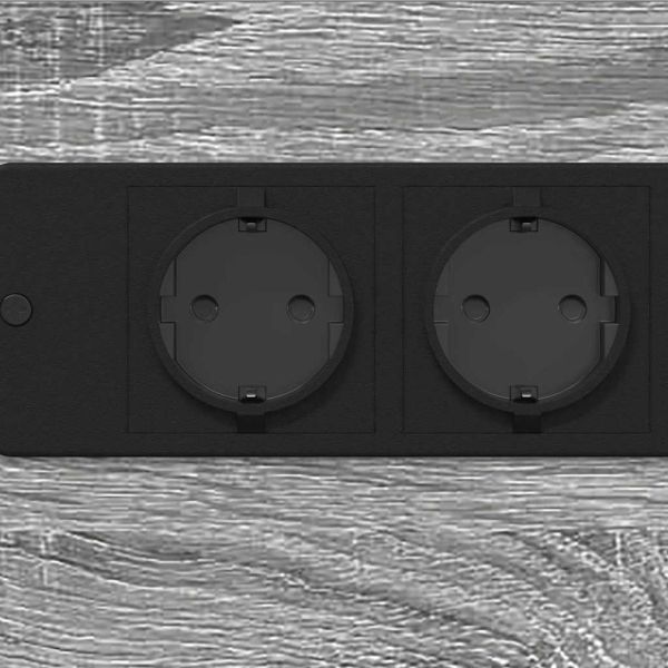 Нощен шкаф Сив сонома 41.5 x 26 x 60.5 см Инженерно дърво