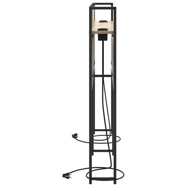 Табла за съхранение с рафт дъб сонома 150 cm Инженерно дърво